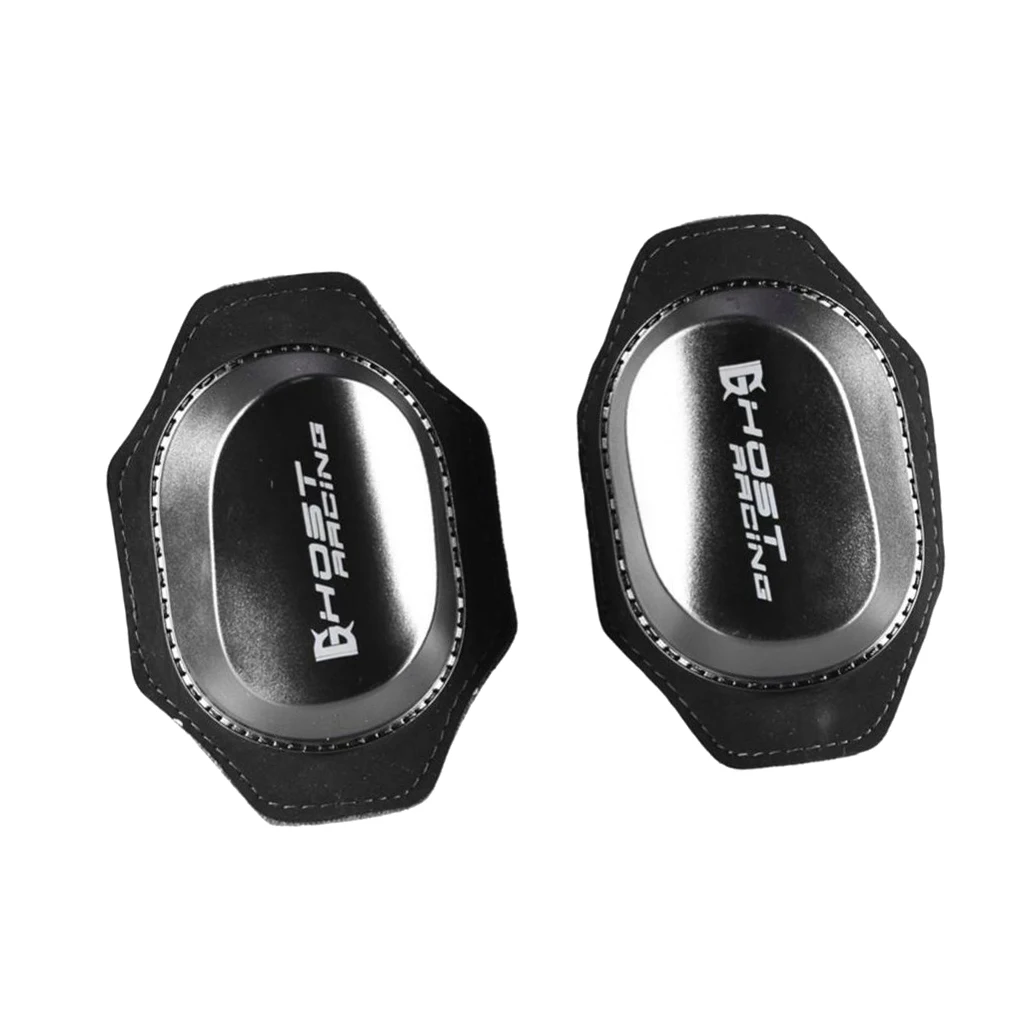Motorcycle Kneepads Knee Pucks Sliders Knee Protective Pads Black