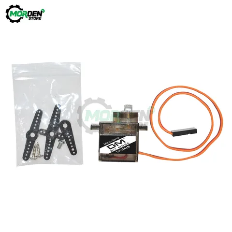 MG90S Metal Gear Digital 9G Servo For Rc Helicopter Car Foamy Plane Robot Arm Helicopter Airplane Remote Controller Motor MG90 title=