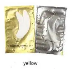 Yellow Новые ресницы для наращивания наклейка для глаз Бумага Пластыри для наращивания ресниц Бумага патчи глаз накладки-наклейки под глаз макияж инструменты - Цвет: Yellow