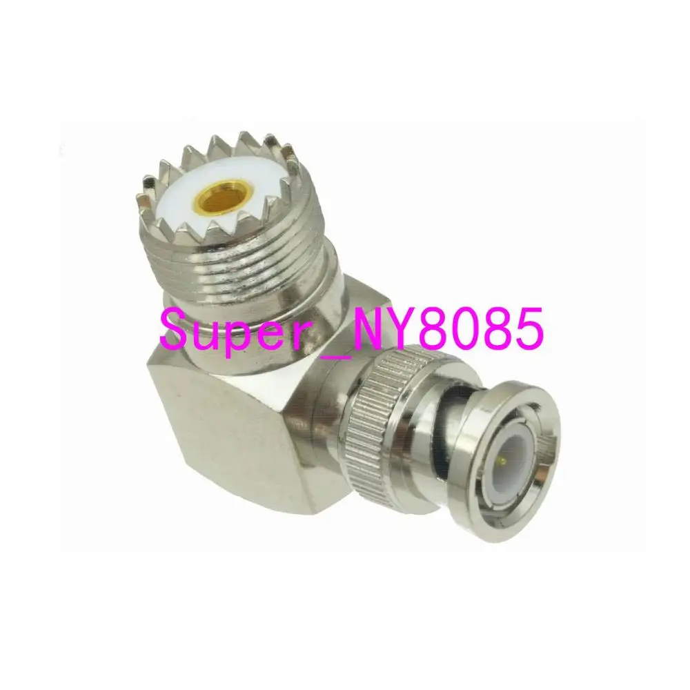 1pce UHF SO 239 SO239 гнездо BNC штекер правый угол RF разъем адаптера|jack plug connector|jack connectorjack