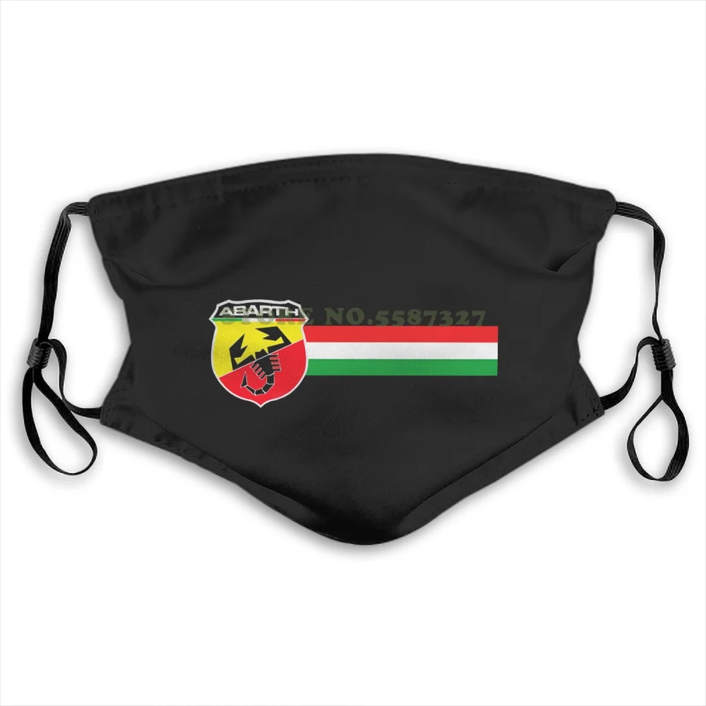 Маска для лица Fiat Abarth С итальянским флагом дрифтом гонщиком перетащением новая