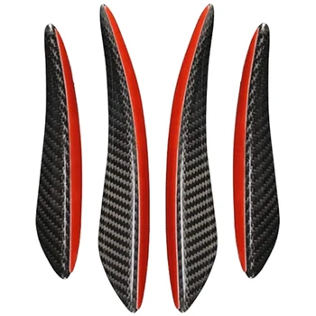 

For-BMW Parts E60 E90 F30 F10 E70 F15 E84 F20 Car Carbon Fiber Sticker Carbon Fiber Spoiler Air Knife 4Pcs