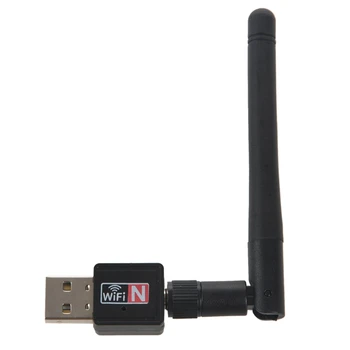 

Mini Usb Wifi Adapter 150mbps 2db Wifi Dongle Mt7601 Wi-Fi Receiver Wireless Network Card 802.11b/N/G High Speed Wifi Ethernet