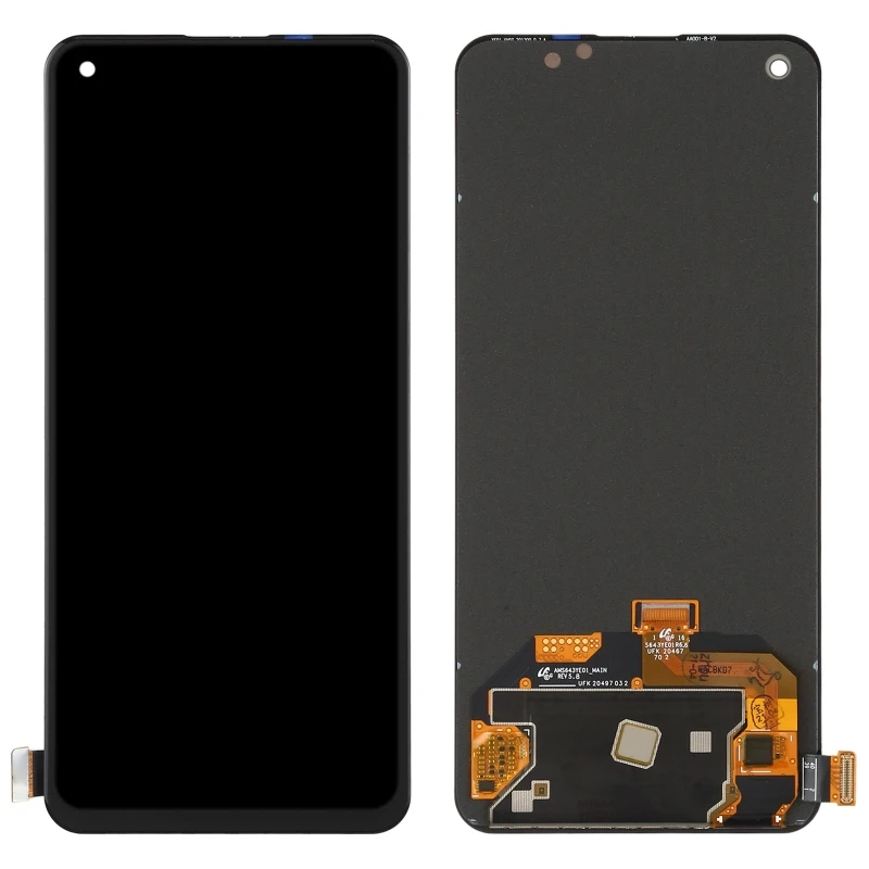 OLED Material LCD Louch Screen Digitizer Full Assembly for OPPO Reno5 5G PEGM00 PEGT00 Mobile Phone Repalcement Parts