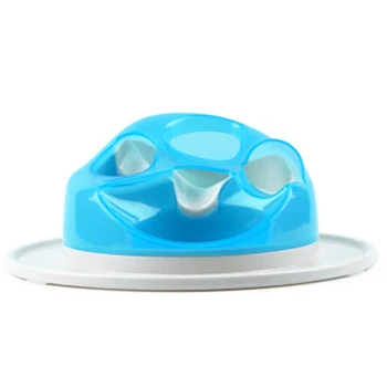 

Pet Dog Feeding Food Bowls Puppy Slow Down Eating Feeder Dish Dogs Slow Eating Eco-Friendly Supplies