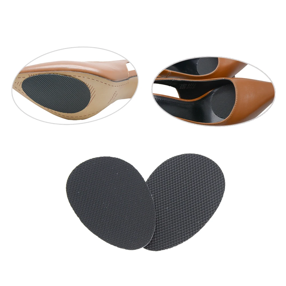 1Pair Anti Slip Pad Ground Grip Under Soles Stick Self-Adhesive Shoes Pads Mats Non-slip Rubber Sole Protectors Foot Care Z01201 | Красота и