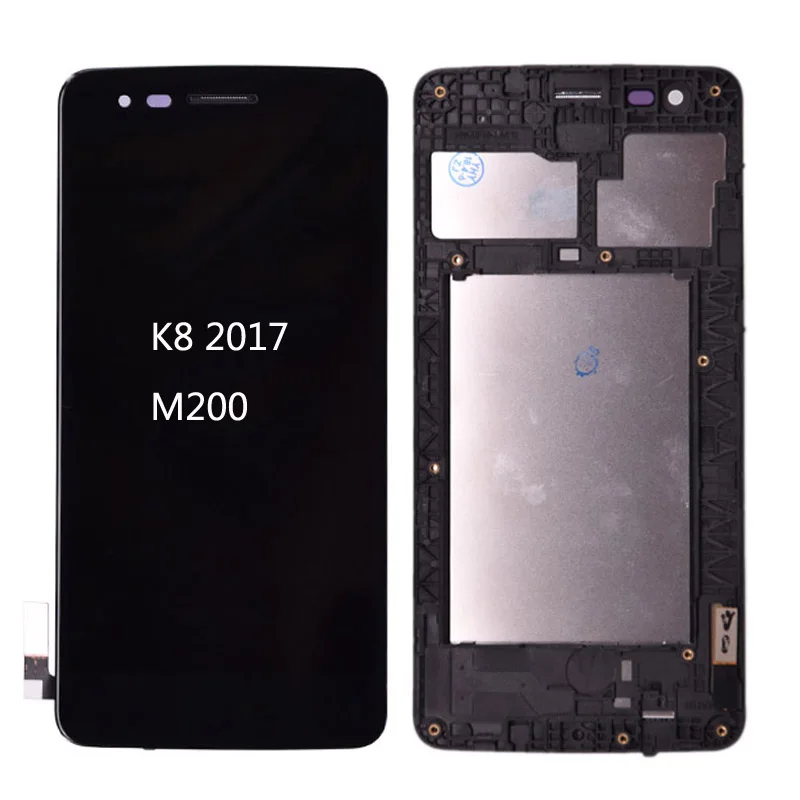 HONGYU Smartphone Spare Parts LCD Frame Without Glue for iPad 2 Black Color : White Repair Parts