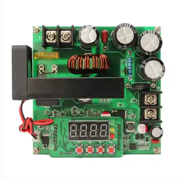 

Taidacent CNC DC Constant Current Regulator Voltage Adjustable Boost Module Voltage Regulator Converter Voltage Ammeter 120V15A