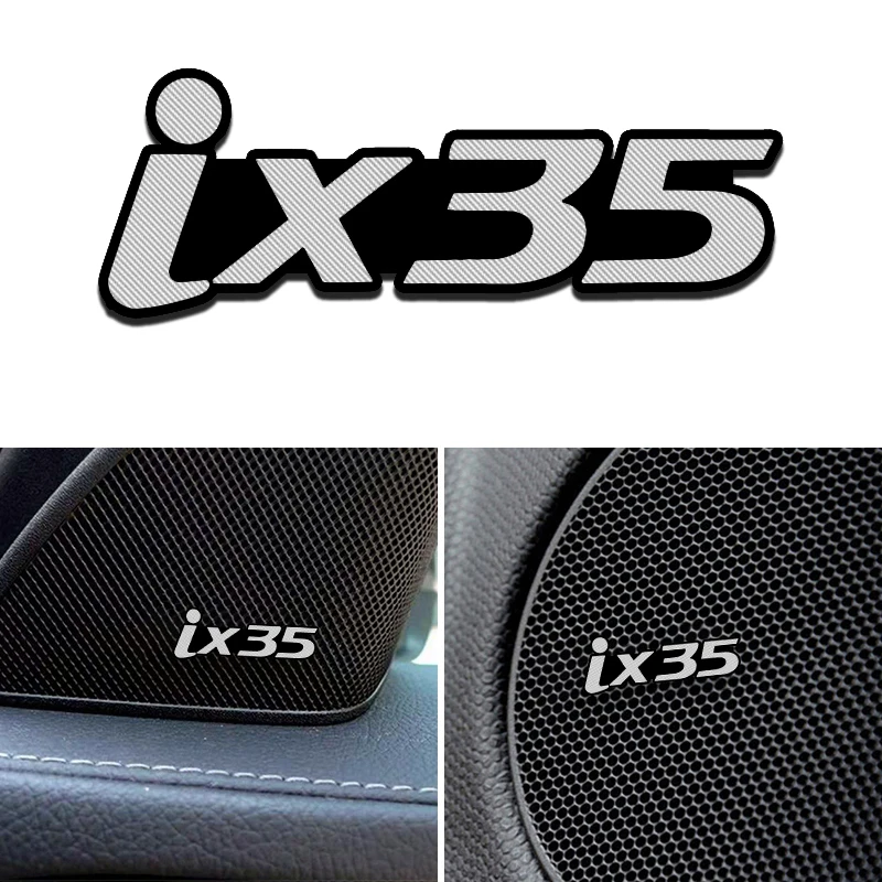 4 шт. новинка подходит для hyundai ix35 Solaris I30 наклейка из алюминиевого - Цена: 116,53 руб. / набор
