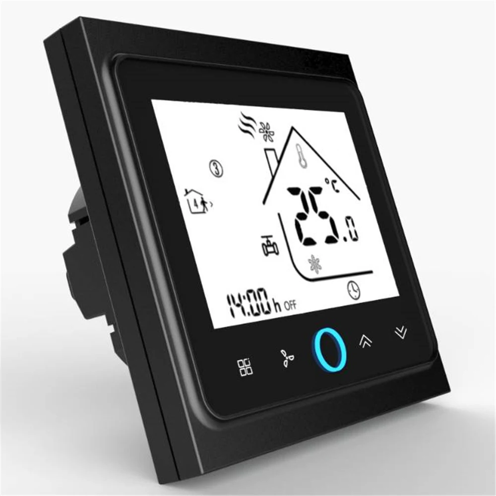 Домашний термостат Wi-Fi регулятор температуры с датчик modbus 2 трубы центральный кондиционер Wi-Fi термостат для дома