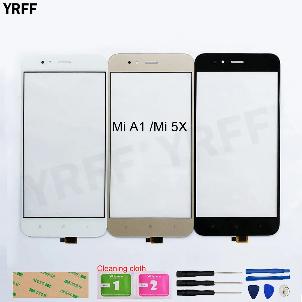 Для Xiaomi mi A1 сенсорный экран для Xiaomi mi a1(mi 5X) сенсорный экран дигитайзер сенсор стеклянная панель Замена