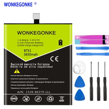 

WONKEGONKE Battery BT51 For Meizu MX5 Lithium Polymer Replacement Batteries High Capacity with Tracking Number