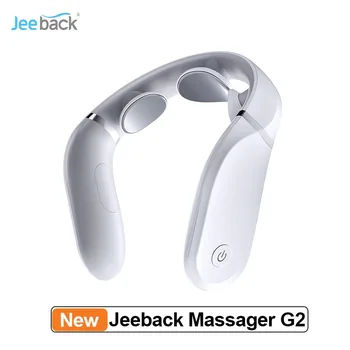 

Xiaomi Jeeback Neck Massager G2 Cervical Massager Far Infrared Heating Health Care L-Shaped Wear With Mijia App Neck Massager