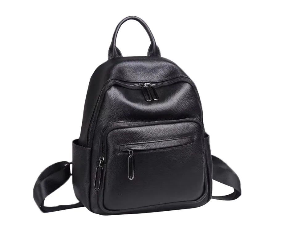 

Cowhide Women Backpack Genuine Leather Travel School Bag Fashion Designer Multifunctional Female Student Shoulder Bag Bagpack