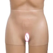 Мягкие силиконовые влагалища трусики личные части волосы есть отверстия боди для мужчин купальник Синтетическая кожа Мужская одежда сексуальный