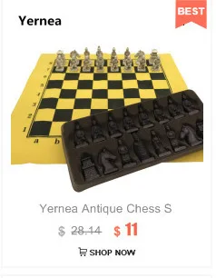 New Wood Chess Chinese Retro Terracotta Warriors Chess Wood Do Old Carving Resin Chessman Oversized Chess Piece Premium Yernea