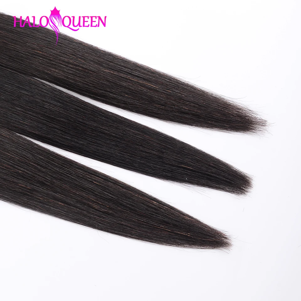 HALOQUEEN Cabelo Humano человеческие волосы перуанские волосы для наращивания пряди Волосы remy пряди прямо 40 дюймов Инструменты для завивки волос