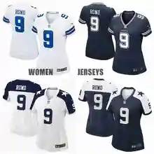 Stitiched,Dallas s Tony Romo for women Jersey