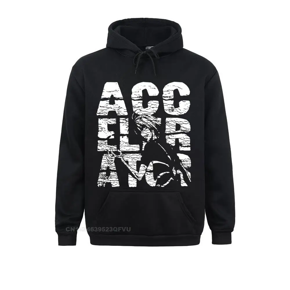 

Men's Hoodie Accelerator Vintage Unique Tees A Certain Scientific Railgun Misaka Mikoto Magical Anime Hoodies Party Clothes