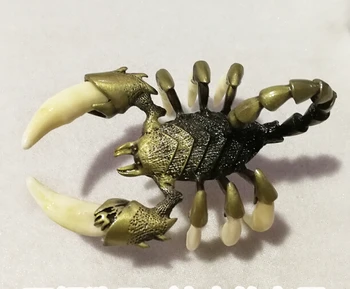 

Hot selling Scorpio accessories birthday gift Scorpio wolf dog teeth Tibetan Silver retro small ornaments free shipping