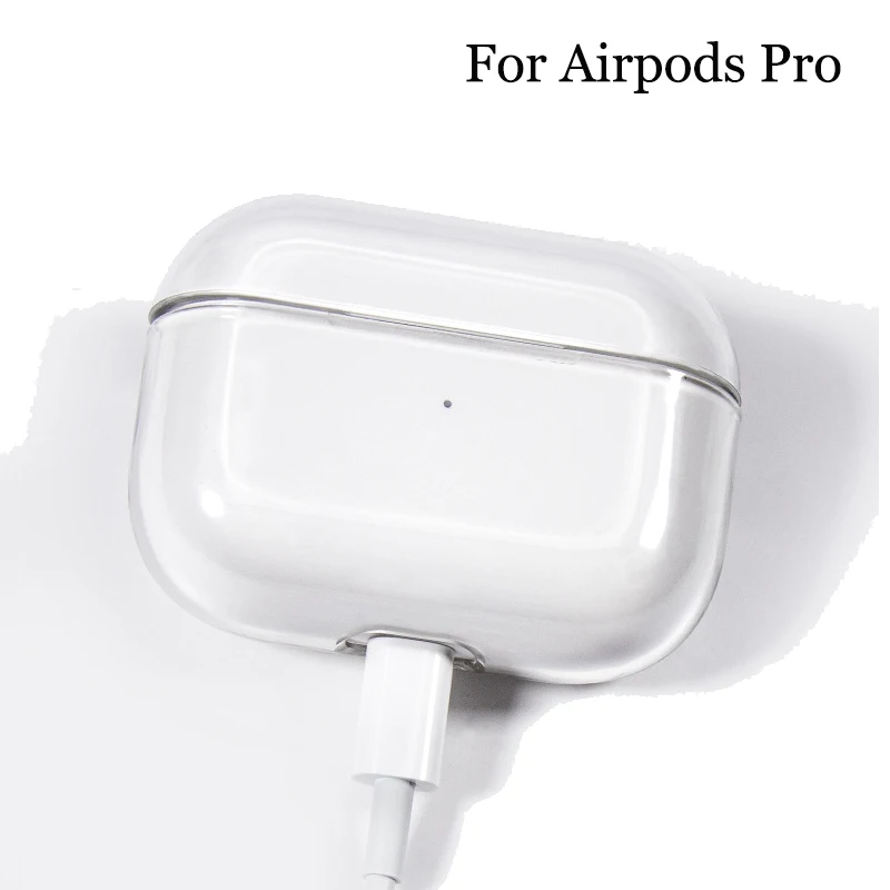 Защитный чехол для Apple Airpods pro, беспроводной Bluetooth чехол для наушников для Apple AirPods, ПК, твердый прозрачный чехол, чехол