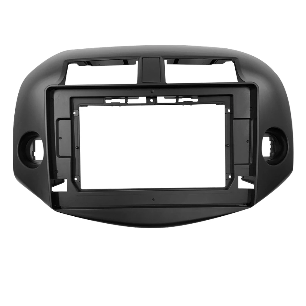2Din Car DVD Frame Audio Fitting Adaptor Dash Trim Kits Facia Panel 10.1inch For Toyota RAV4 2007-2012 Double Din Radio Player | Автомобили