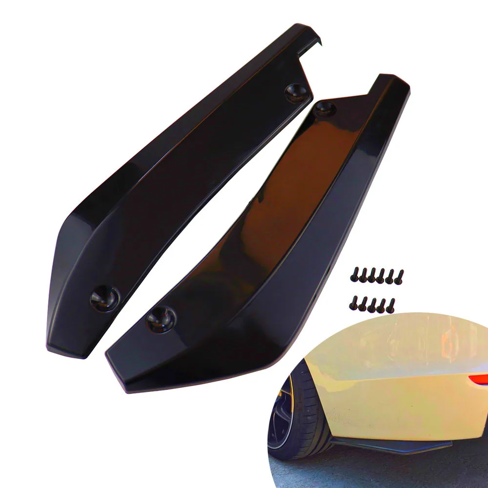 

Car bumper spoiler diffuser angle protector fin for Opel Corsa Antara Meriva Zafira Insignia Mokka Optima Rio5 Rio K2 K3 K4 K5