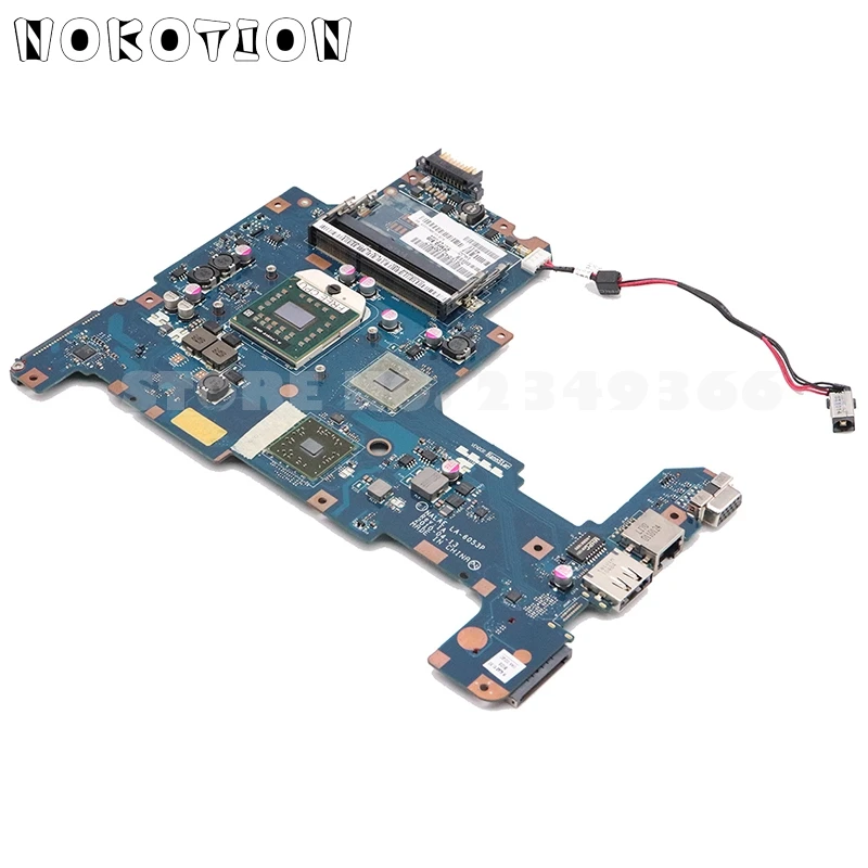 NOKOTION K000103980 основная плата для Toshiba Satellite L675 L675D материнская плата для ноутбука NALAE LA-6053P HD3200 DDR3 разъем s1 Бесплатный процессор
