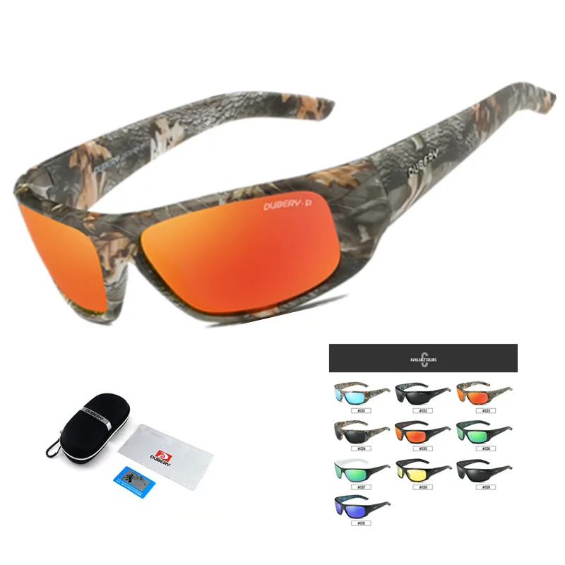 DUBERY новые UV400 поляризационные 10 цветов Велоспорт Oudoor спортивные солнцезащитные очки для пешего туризма Верховая езда мужские и женские велоочки