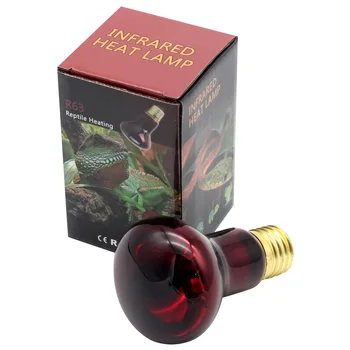 

TIANFAN Infrared Bulb R63 Reflect 60W Heating Basking Lamp Bulb Reptile Bulbs