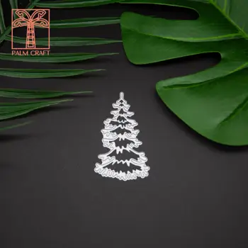 

christmas trees metal die cutting dies 2020 DIY die cutter for Scrapbooking & Stamping greeting Card making Crafts Stencil