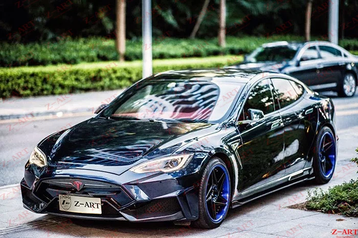 Z ART Модифицированный Корпус для Tesla model S 2013 2015 тюнинг корпуса Model аэродинамический