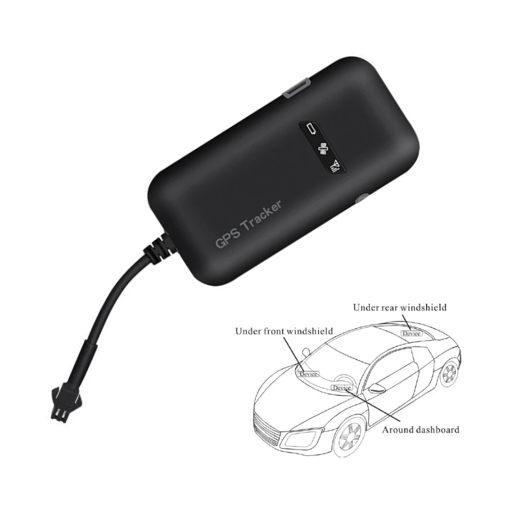 GT02A 4 Диапазонный автомобильный gps трекер GT02A Google ссылка GSM/SMS/GPRS в режиме реального времени отслеживающее БП