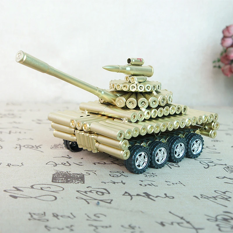 Bullet Model Military Toy Tank Metal New Boy 1 1:48 Cars > 3 Years Old Vehicle Handmade Eight-wheel Education Gift Decoration | Игрушки и