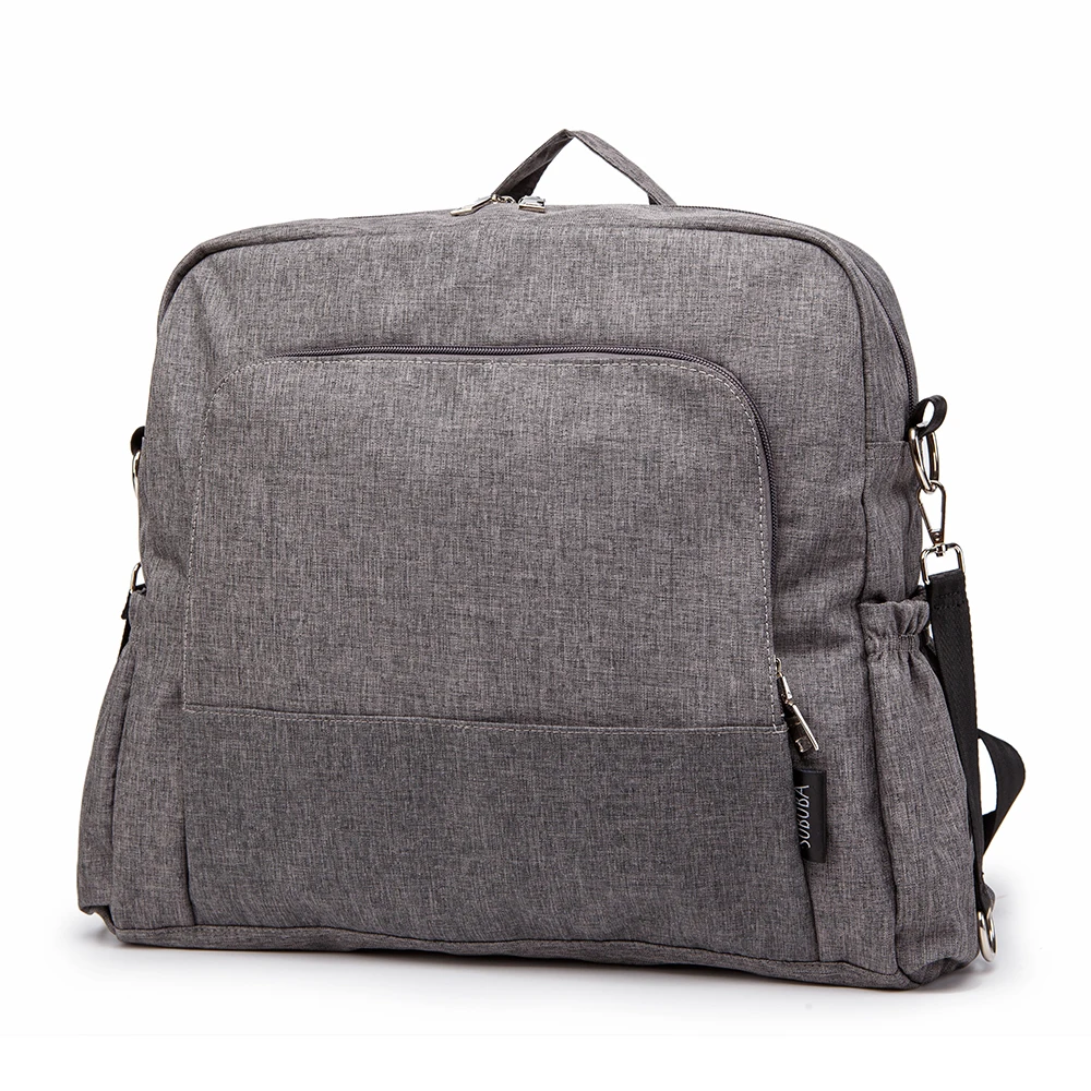 

Soboba Waterproof Gray Diaper Backpack for Mother Large Capacity Baby Care for Travelling Fashion Design Maternity Nursing Bag