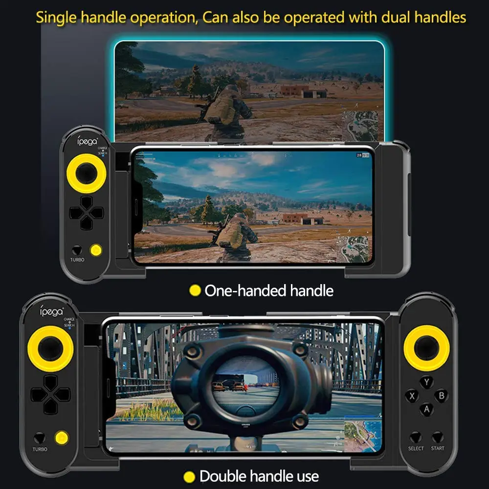  iPEGA PG-9167 Wireless Bluetooth Game Controller Joystick Mobile Gamepad for PUBG Mobile/Arena of V