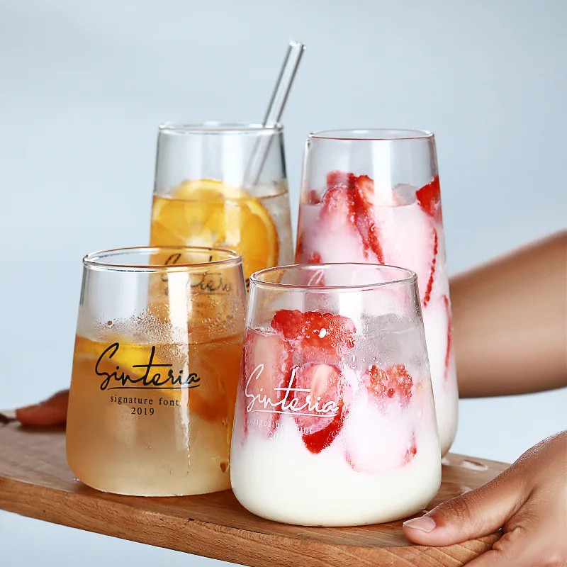 Lot De 6Tasse à Café En Verre Avec Poignée En Perles, Style