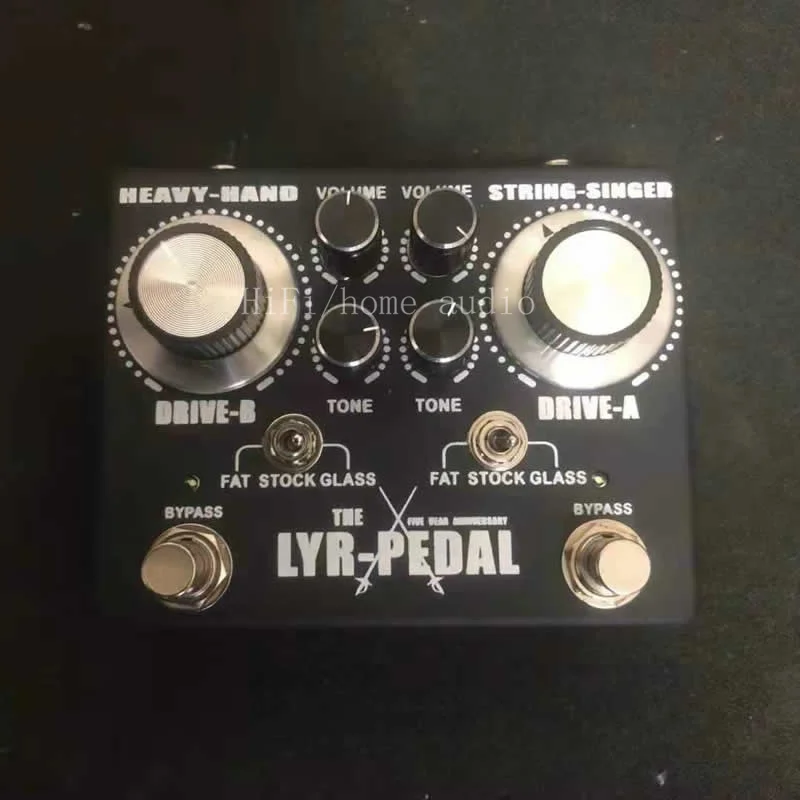 

LY ROCK KING TONE Overdrive Distortion HiFi Stompbox. Overdrive, Excitement, Distortion with DIP Shifting