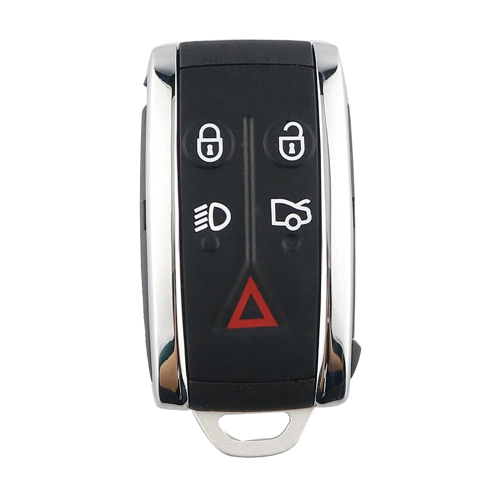 Protection Clé Intelligente Jaguar XF 2009-2012 - Plastique ABS, 5 Boutons - Remplacement Pour Clé Usée Ou Cassée Coque Télécommande Jaguar Protection Clé Intelligente Jaguar XF 2009-2012 - Plastique ABS, 5 Boutons - Remplacement Pour Clé Usée Ou Cassée Coque Télécommande Jaguar