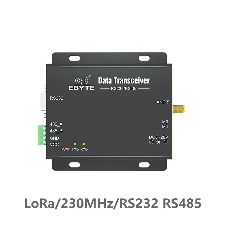 E90 DTU 230N33 полудуплексный высокопрочный RS232 RS485 230 МГц передатчик и приемник 2 Вт IoT