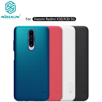 

10pcs wholesale Nillkin Super Frosted Shield Case For Xiaomi Redmi K30/K30 5G PC Hard Back Cover Case For Xiaomi POCO X2 case