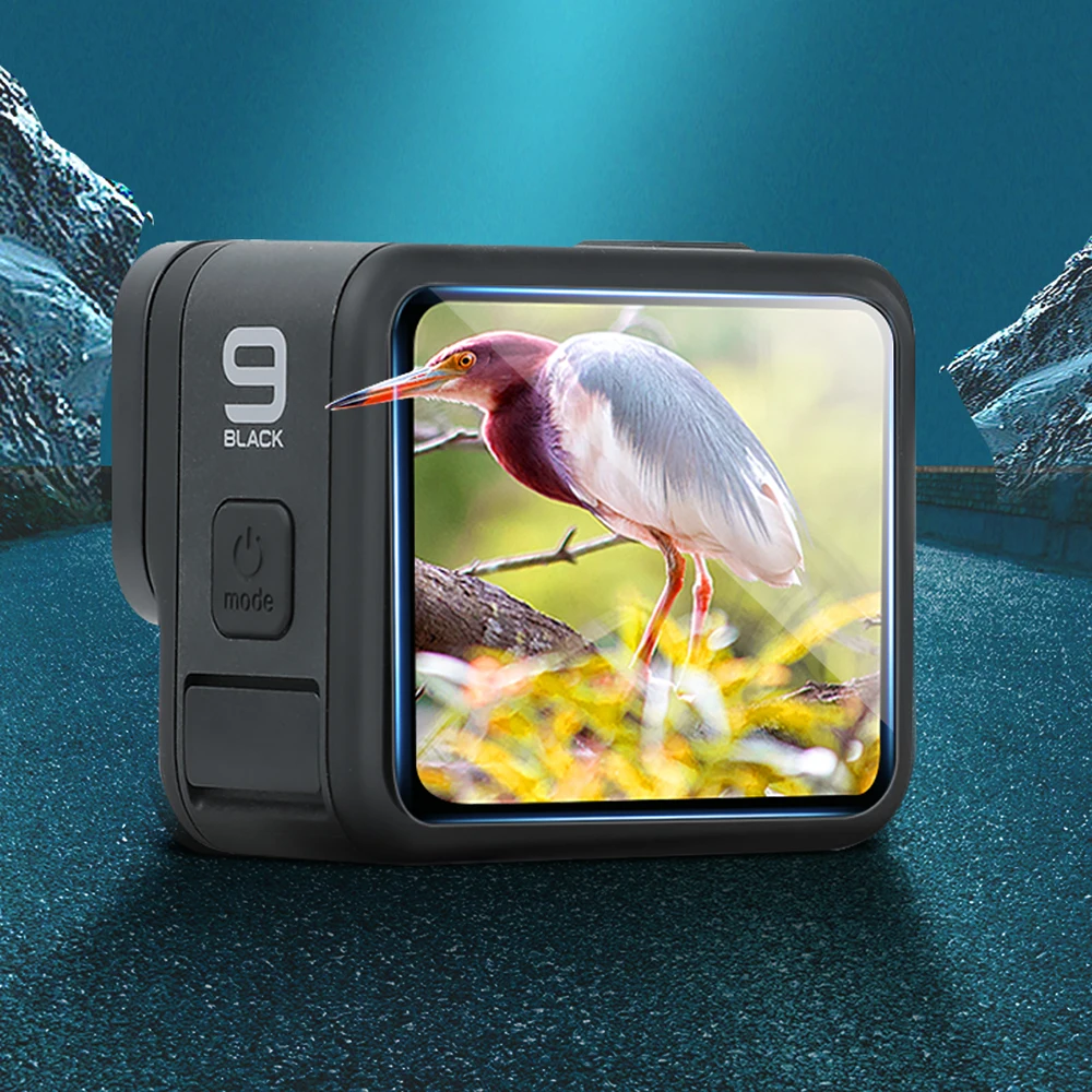 Закаленное стекло для защиты экрана Gopro Hero 9 Black Sport защита камеры Защитная пленка