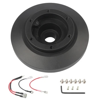 

New Black Car Steering Wheel Short Wheel Hub Adapter Fit For Bmw M3 | Z3 E39