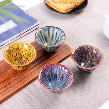 Детская одежда на рост 80, 90, 100 мл керамической глазури чайные чашки для Чая Зеленого цвета глазури чашки китайский чайный набор кунг-фу фарфоровый традиционный мастерство Чай чашки Чай комплект чаша