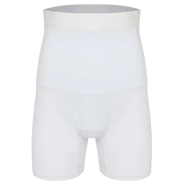 White CXZD, для мужчин, для коррекции фигуры, для тренировки талии, для похудения, для контроля, трусы, мужское моделирующее Корректирующее белье, утягивающее белье - Цвет: White