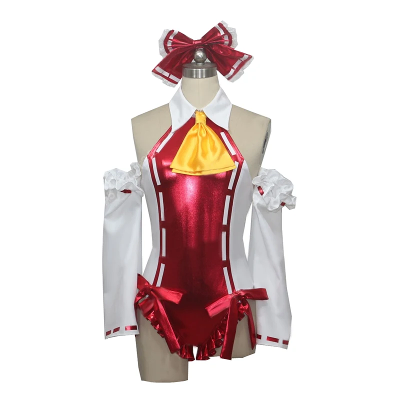 Новый костюм Аниме Touhou Project Hakurei Reimu Униформа костюмы для косплея Mikofuku косплей |