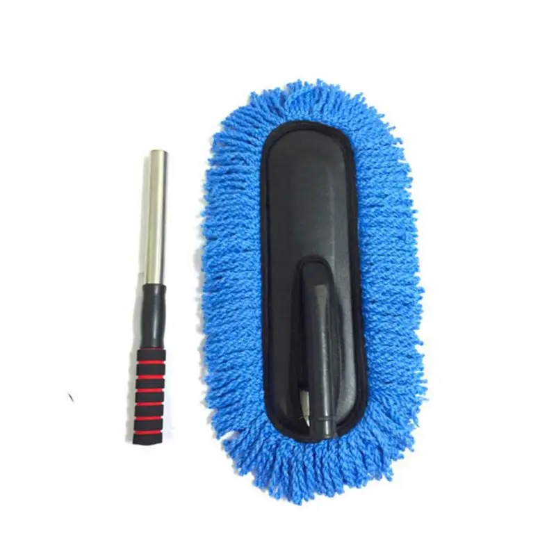Новое полотенце из микрофибры для чистки машины Щетка авто окно Duster выдвижной нержавеющей стали