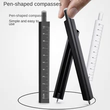 Compas pour élèves du premier cycle du secondaire, dessin professionnel, joli ensemble de règles, multifonctions, avancés, simples