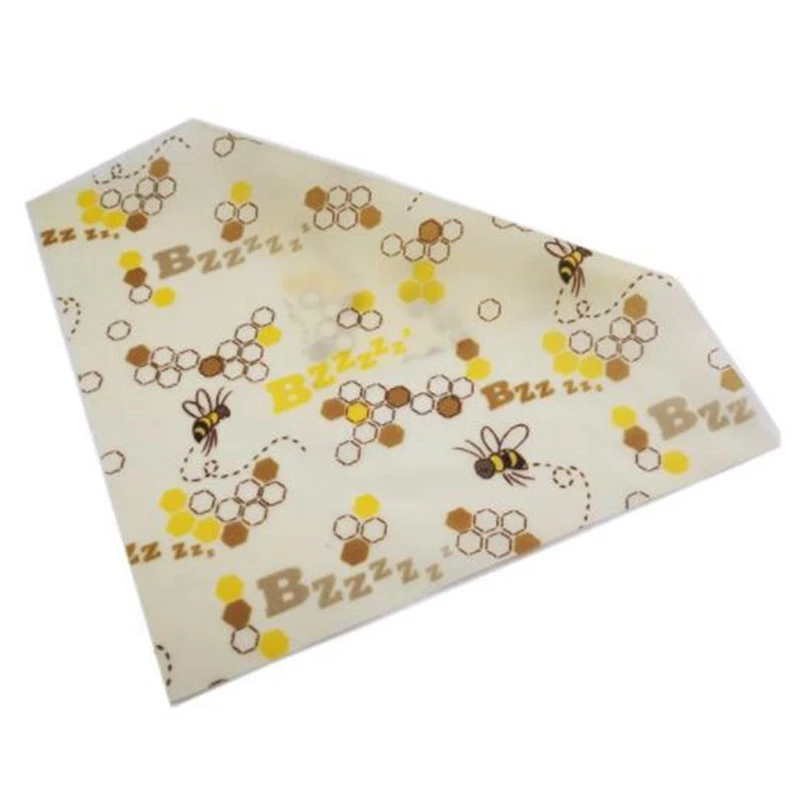ABSS-3Pcs многоразовая упаковка из пчелиного воска, герметичная пленка для сохранения свежести пищи, крышка, стрейч вакуумная пищевая пленка, ткань из пчелиного воска для кухни