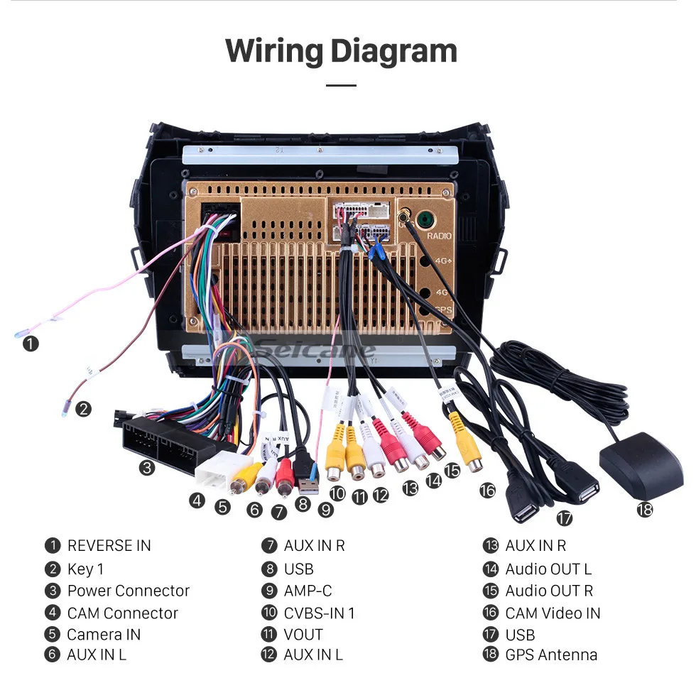 Cheap Seicane Car Stereo GPS Navi 9" HD Android 9.0 Player Autoradio For Hyundai IX45 New Santa Fe 2013 2014-2017 Support TV tuner 17 Cheap Seicane Car Stereo GPS Navi 9" HD Android 9.0 Player Autoradio For Hyundai IX45 New Santa Fe 2013 2014-2017 Support TV tuner 17